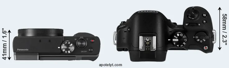 Compare ZS70 versus NX30 top