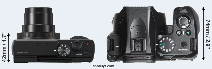Compare ZS80 versus K-70 top