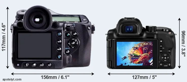 Comparison 645D or NX30 rear