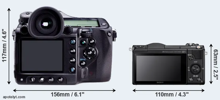 Comparison 645D or A5000 rear