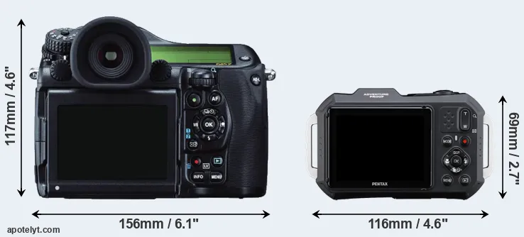 Comparison 645Z or WG-1000 rear