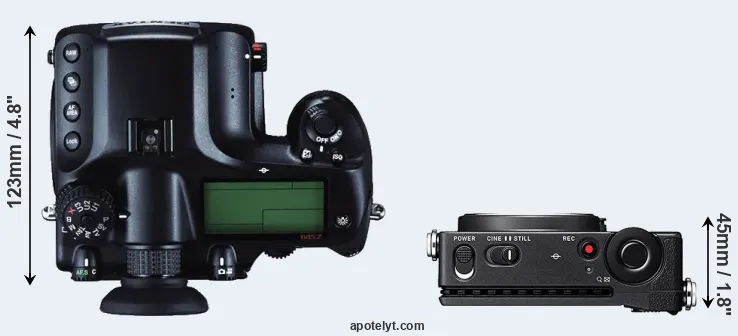 Compare 645Z versus fp top