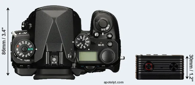 Compare K-1 versus RX0 top