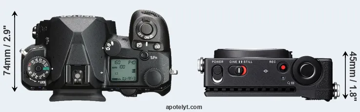Compare K-3 III versus fp L top