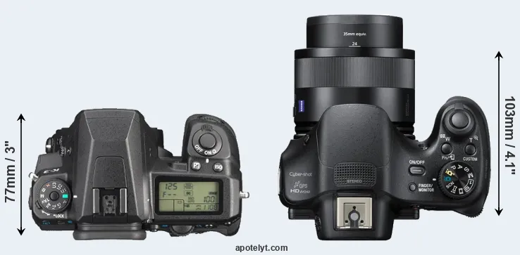 Compare K-3 versus HX400V top