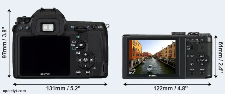 Comparison K-5 or MX-1 rear