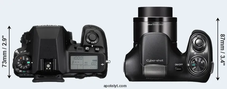 Compare K-5 versus H200 top