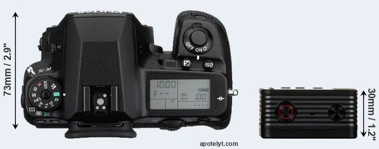 Compare K-5 versus RX0 top