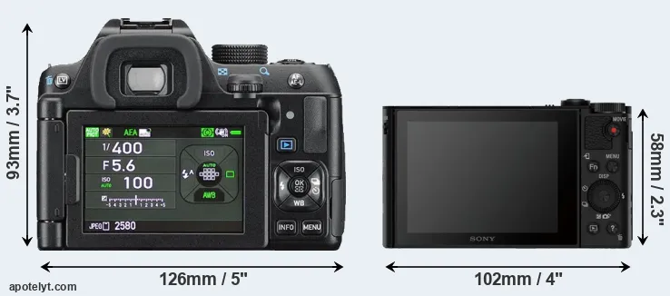Comparison K-70 or HX90V rear