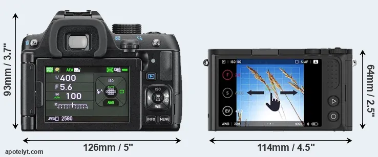 Comparison K-70 or M1 rear
