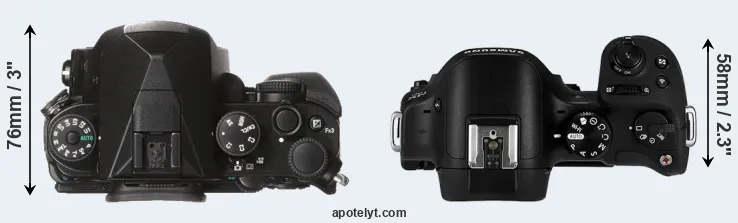 Compare KP versus NX30 top