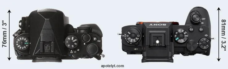 Compare KP versus A1 top