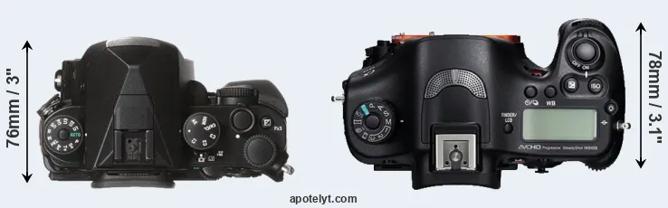 Compare KP versus A99 top