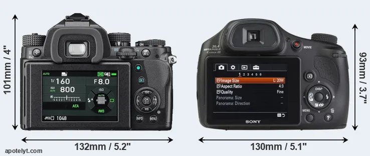 Comparison KP or HX350 rear
