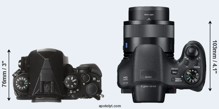 Compare KP versus HX350 top