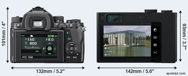 Comparison KP or ZX1 rear