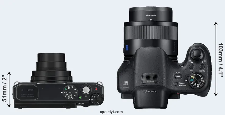 Compare MX-1 versus HX350 top