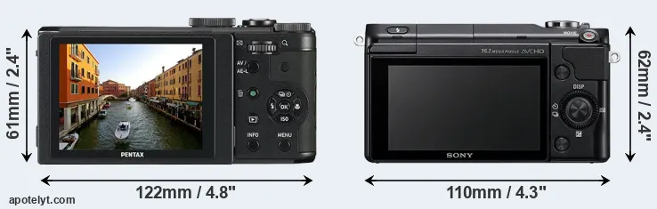 Comparison MX-1 or NEX-3N rear