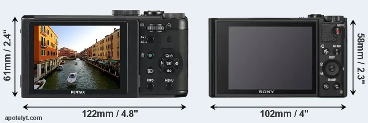 Comparison MX-1 or WX800 rear