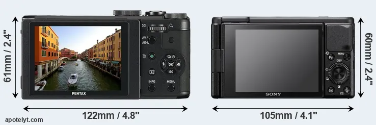 Comparison MX-1 or ZV-1 rear