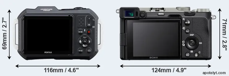 Comparison WG-1000 or A7C rear