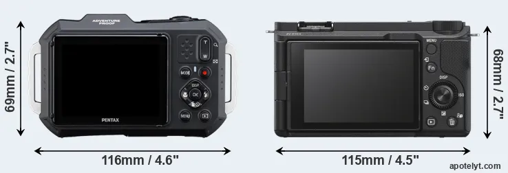 Comparison WG-1000 or ZV-E10 II rear