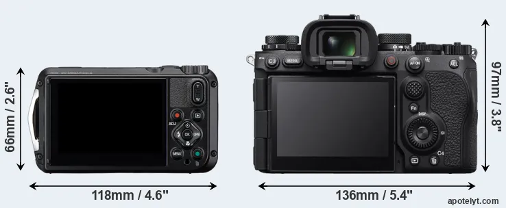Comparison WG-8 or A9 III rear