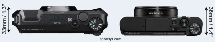 Compare WG-8 versus WX800 top