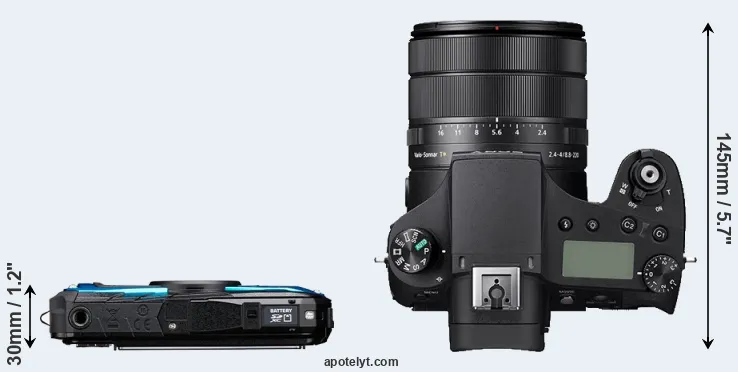 Compare WG-90 versus RX10 IV top