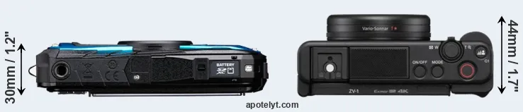 Compare WG-90 versus ZV-1 top