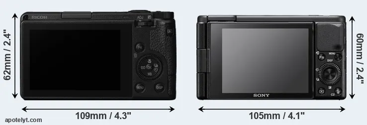 Comparison GR III or ZV-1 rear