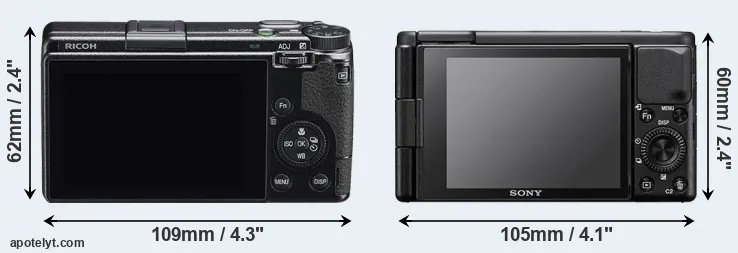 Comparison GR IIIx or ZV-1 rear