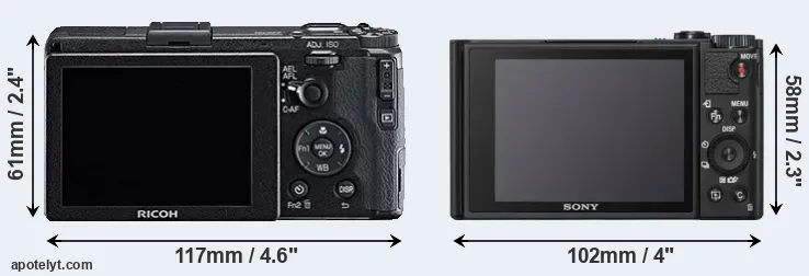 Comparison GR or WX800 rear