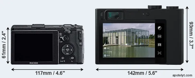 Comparison GR or ZX1 rear