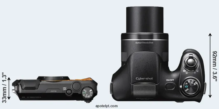Compare WG-6 versus H300 top