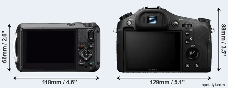 Comparison WG-6 or RX10 rear