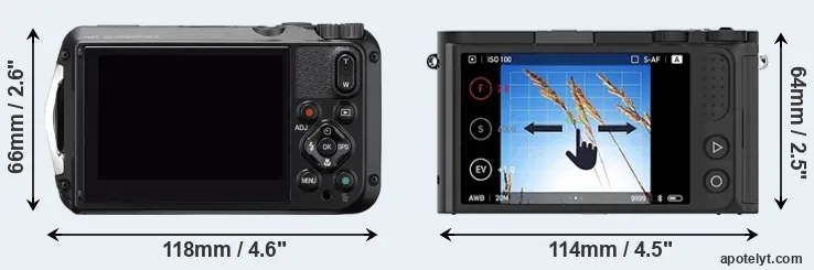 Comparison WG-6 or M1 rear