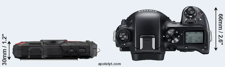 Compare WG-60 versus NX1 top