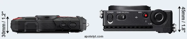 Compare WG-60 versus fp top