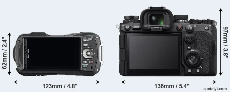 Comparison WG-60 or A9 III rear