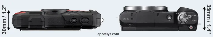 Compare WG-60 versus NEX-3N top