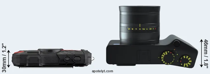 Compare WG-60 versus ZX1 top
