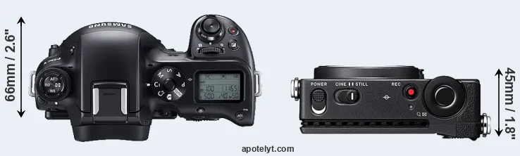 Compare NX1 versus fp top