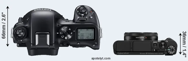 Compare NX1 versus HX99 top