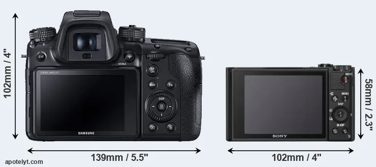 Comparison NX1 or WX800 rear