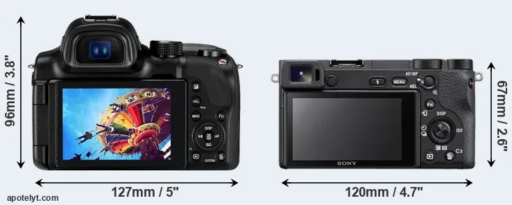 Comparison NX30 or A6500 rear