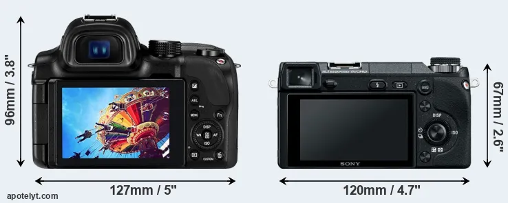 Comparison NX30 or NEX-6 rear