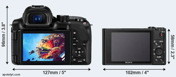 Comparison NX30 or WX800 rear