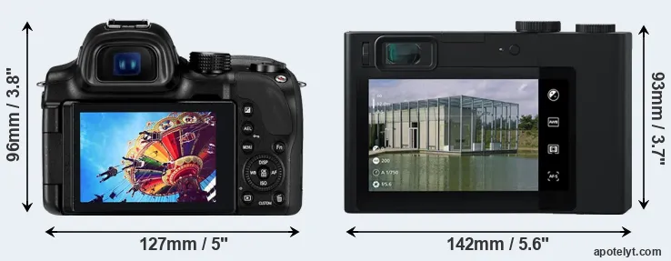 Comparison NX30 or ZX1 rear