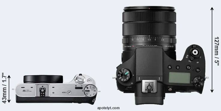 Compare NX500 versus RX10 III top